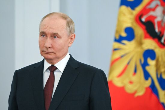 Russia Putin State Awards Presentation