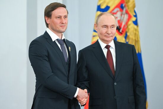 Russia Putin State Awards Presentation