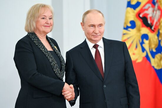 Russia Putin State Awards Presentation