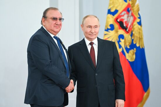 Russia Putin State Awards Presentation