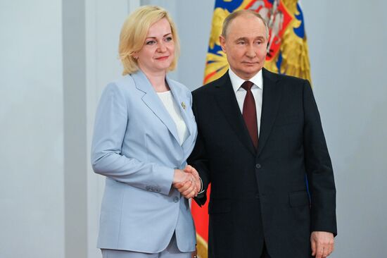 Russia Putin State Awards Presentation