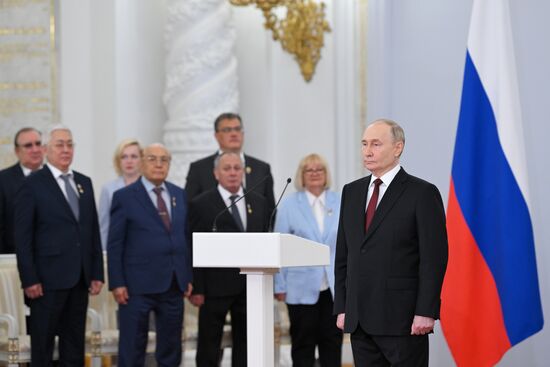 Russia Putin State Awards Presentation