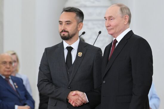 Russia Putin State Awards Presentation