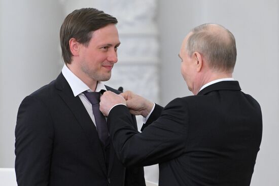 Russia Putin State Awards Presentation