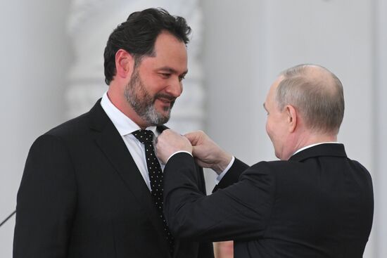 Russia Putin State Awards Presentation