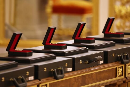 Russia Putin State Awards Presentation