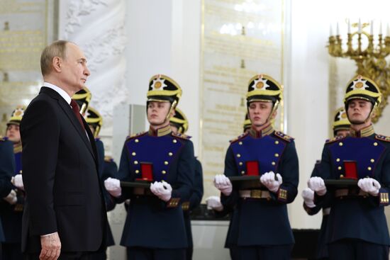 Russia Putin State Awards Presentation