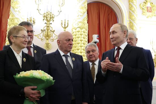 Russia Putin State Awards Presentation