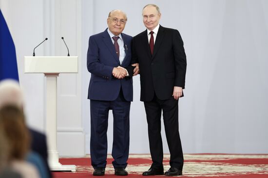 Russia Putin State Awards Presentation