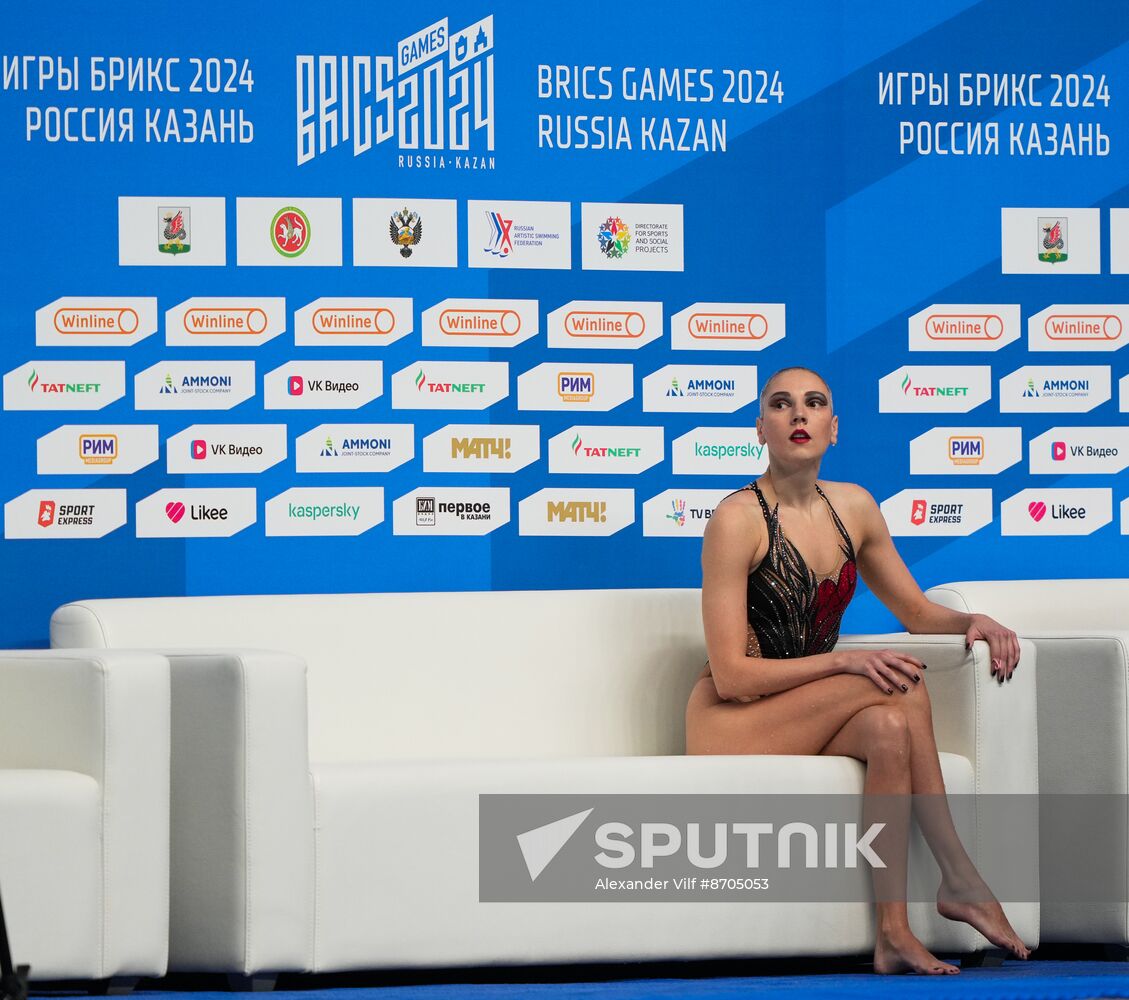 Russia BRICS Sports Games Artistic Swimming Solo Technical Routine