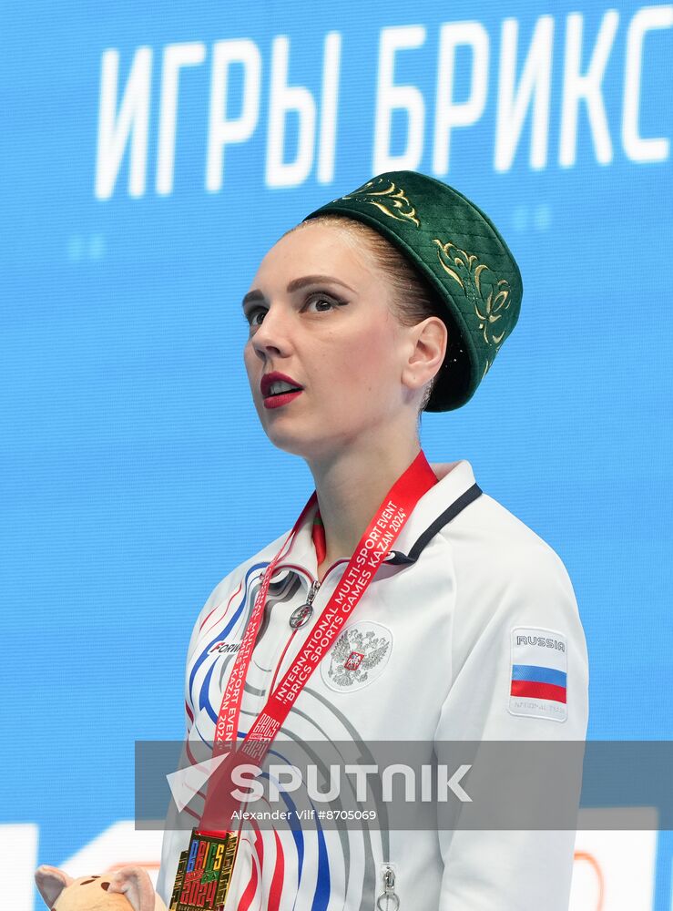 Russia BRICS Sports Games Artistic Swimming Solo Technical Routine