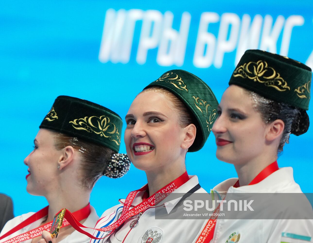 Russia BRICS Sports Games Artistic Swimming Solo Technical Routine