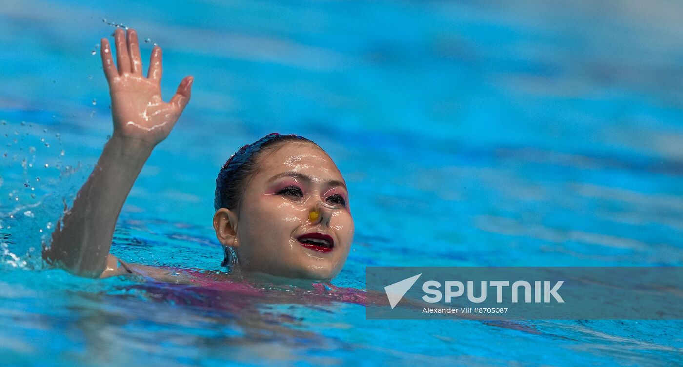 Russia BRICS Sports Games Artistic Swimming Solo Technical Routine