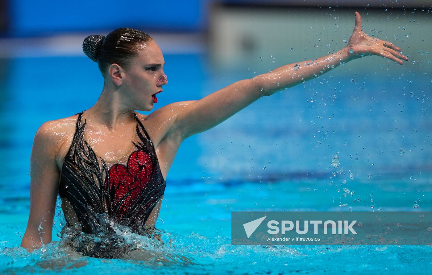 Russia BRICS Sports Games Artistic Swimming Solo Technical Routine