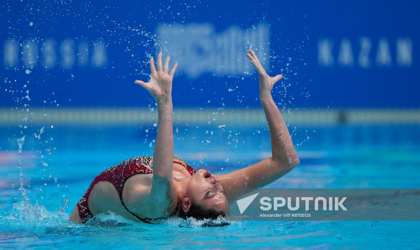 Russia BRICS Sports Games Artistic Swimming Solo Technical Routine