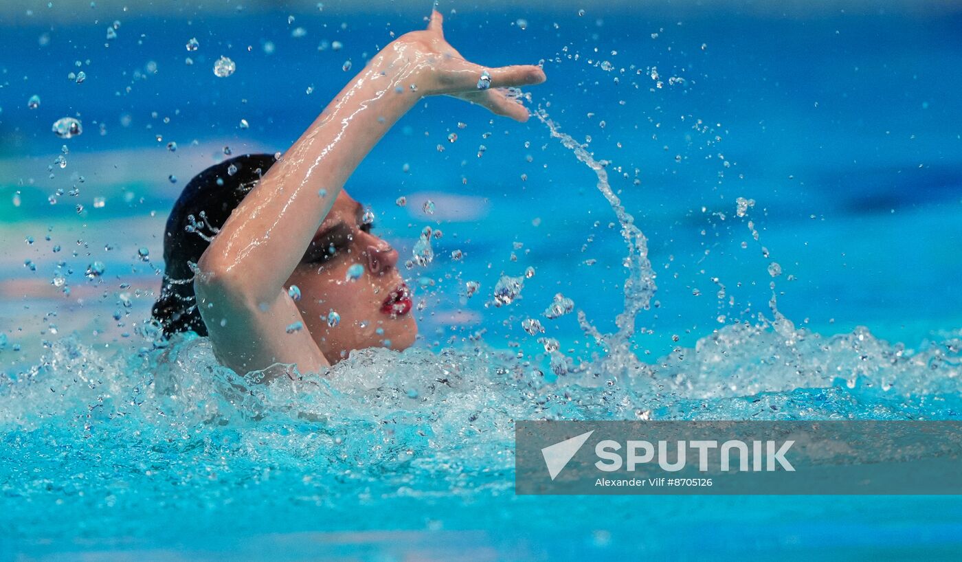 Russia BRICS Sports Games Artistic Swimming Solo Technical Routine