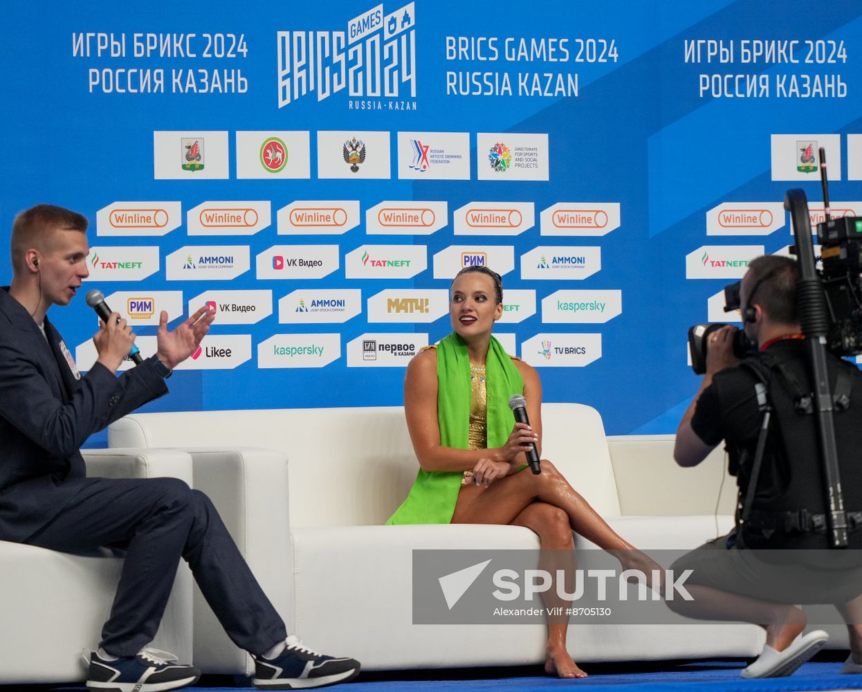 Russia BRICS Sports Games Artistic Swimming Solo Technical Routine