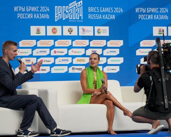 Russia BRICS Sports Games Artistic Swimming Solo Technical Routine