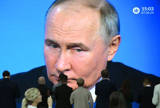 SPIEF-2024. Plenary Session