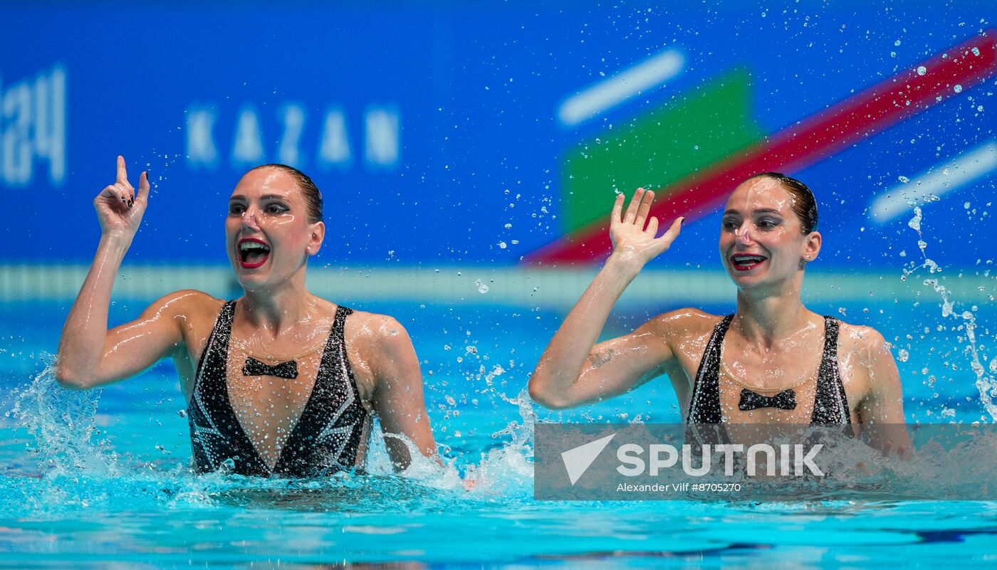 Russia BRICS Sports Games Artistic Swimming Duet Technical Routine
