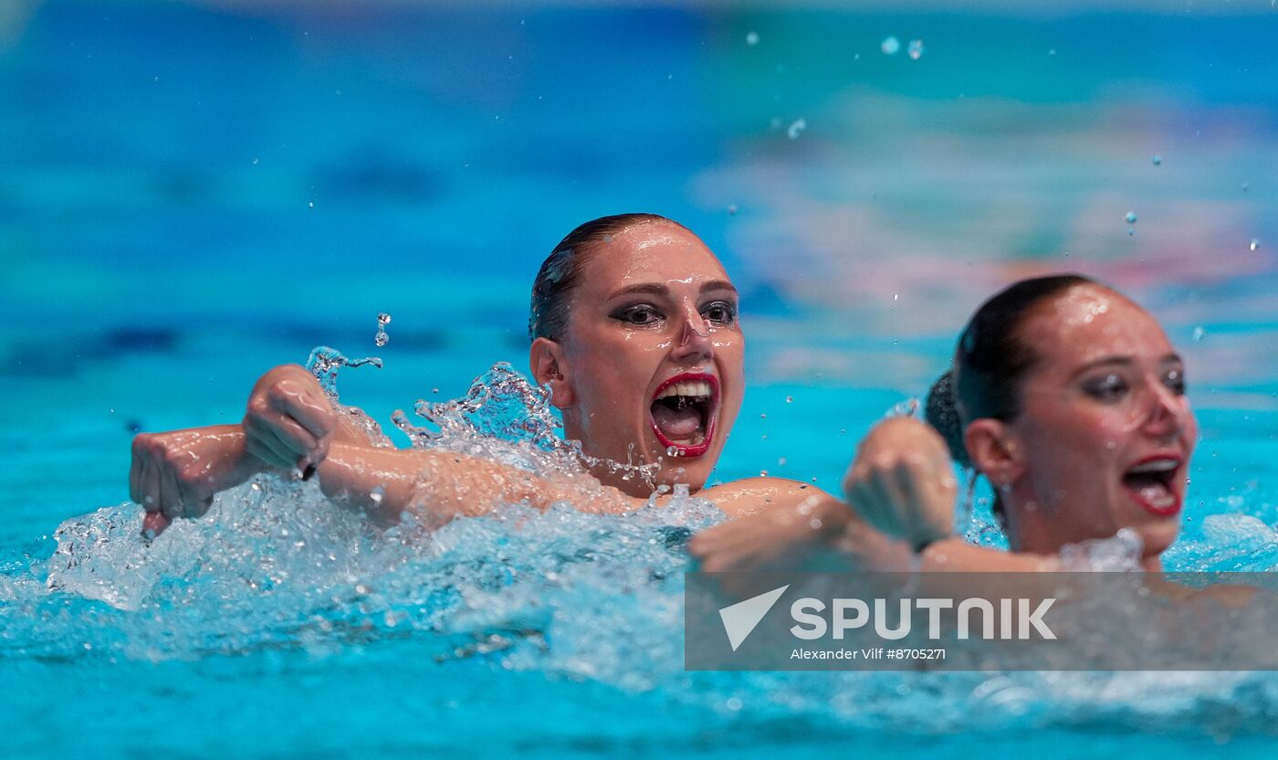 Russia BRICS Sports Games Artistic Swimming Duet Technical Routine