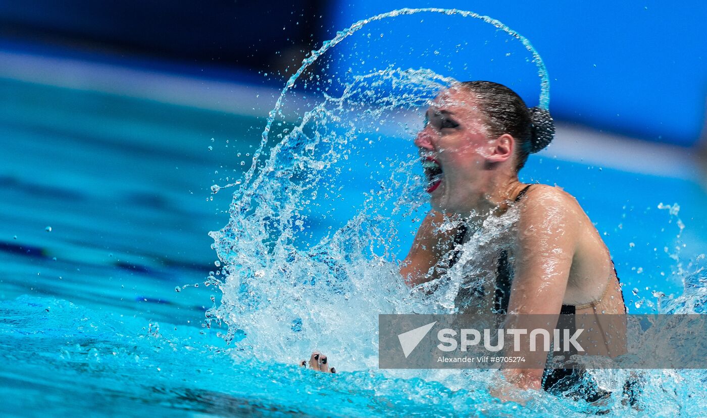 Russia BRICS Sports Games Artistic Swimming Duet Technical Routine