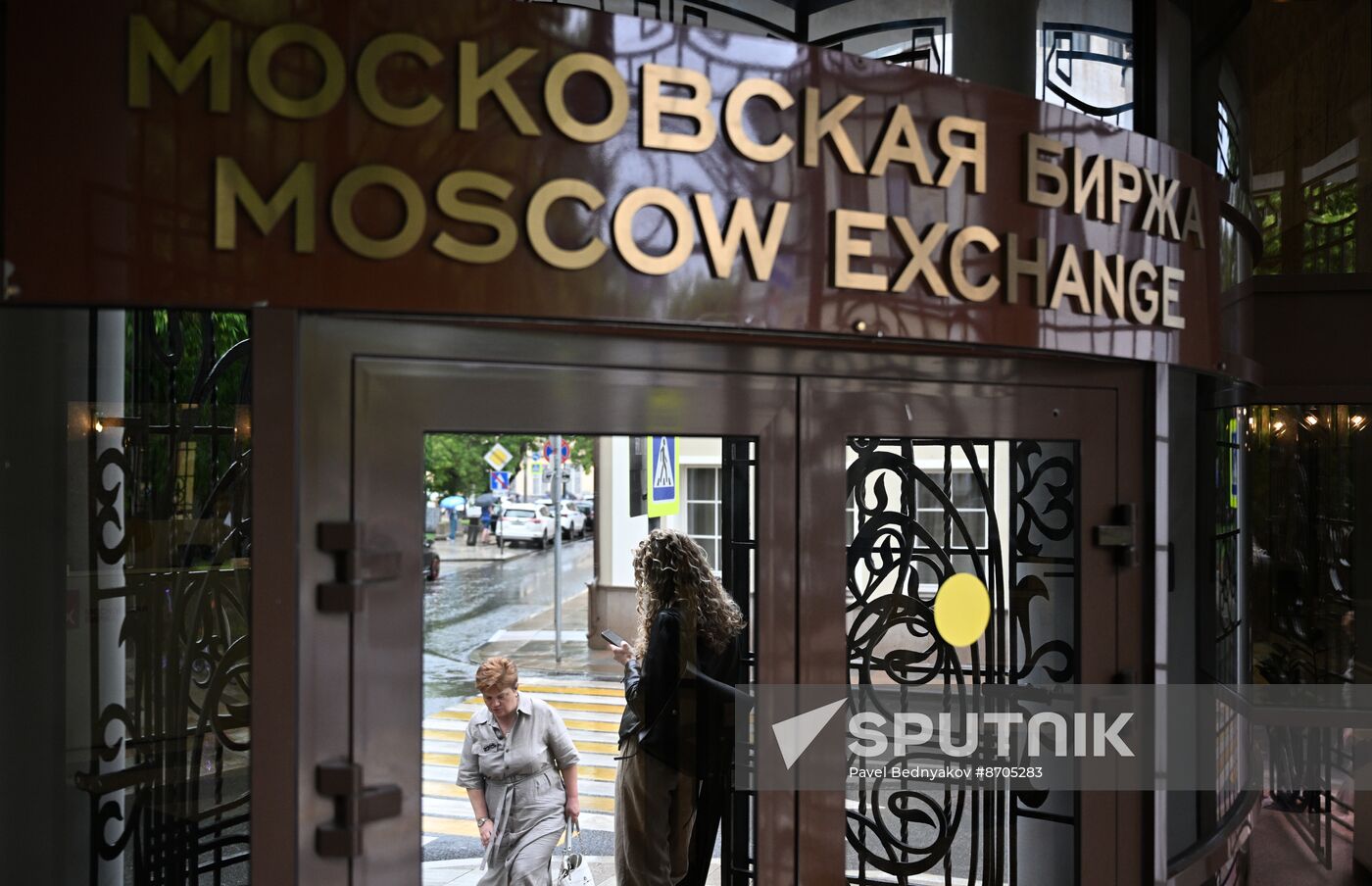 Russia Economy MOEX Sanctions