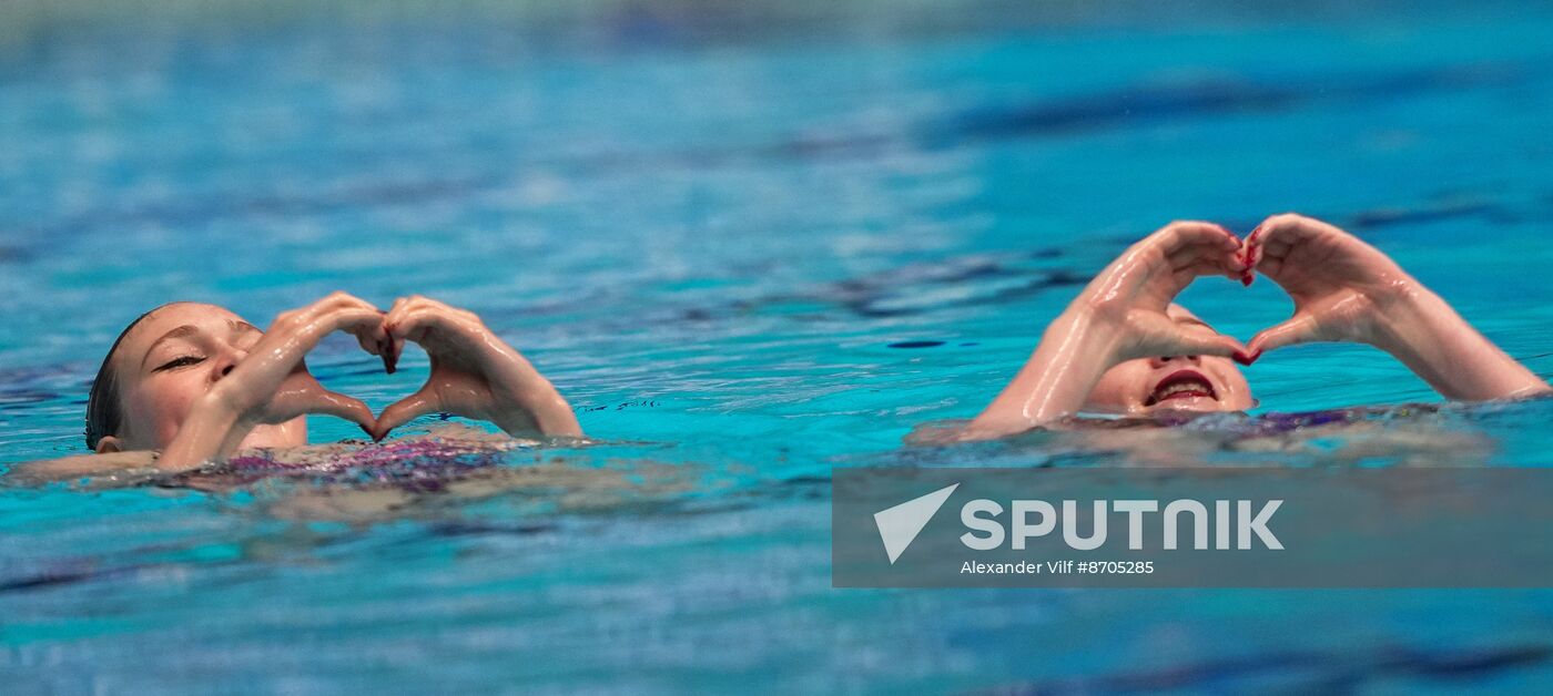 Russia BRICS Sports Games Artistic Swimming Duet Technical Routine