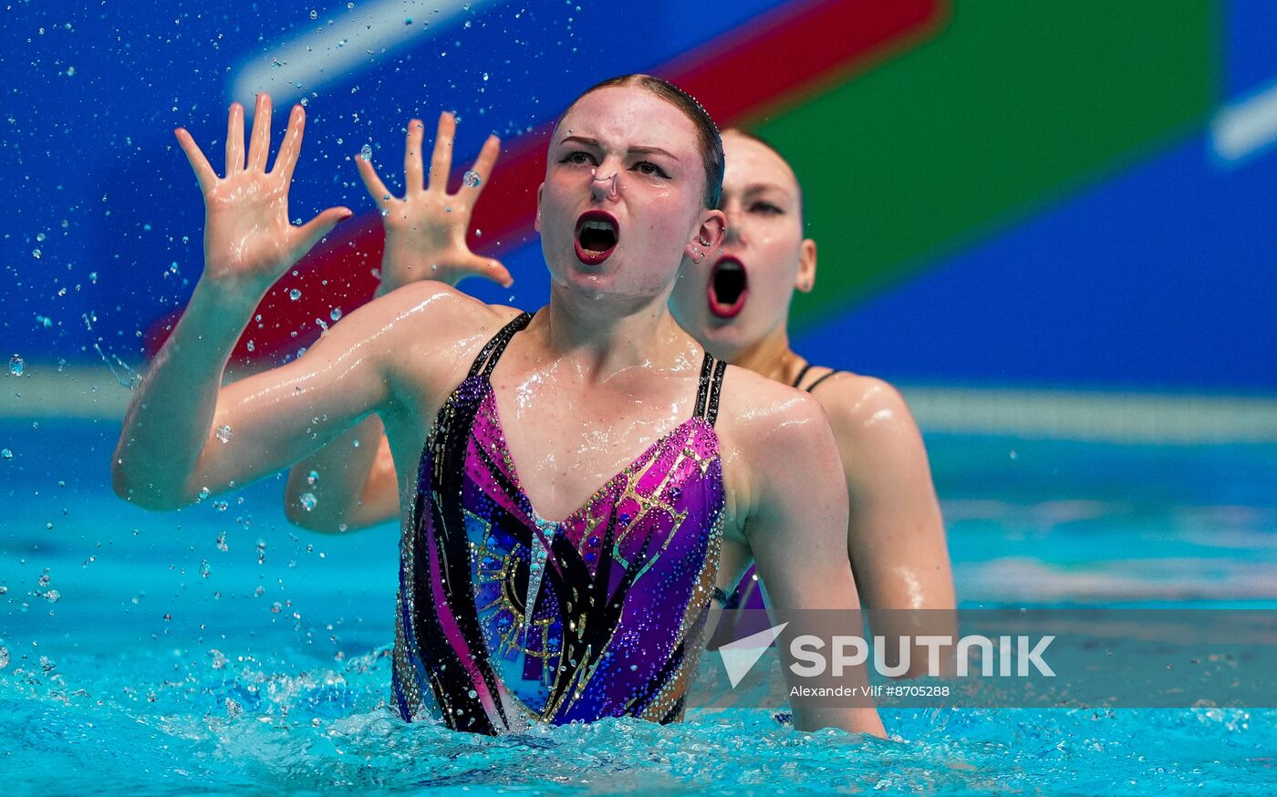 Russia BRICS Sports Games Artistic Swimming Duet Technical Routine