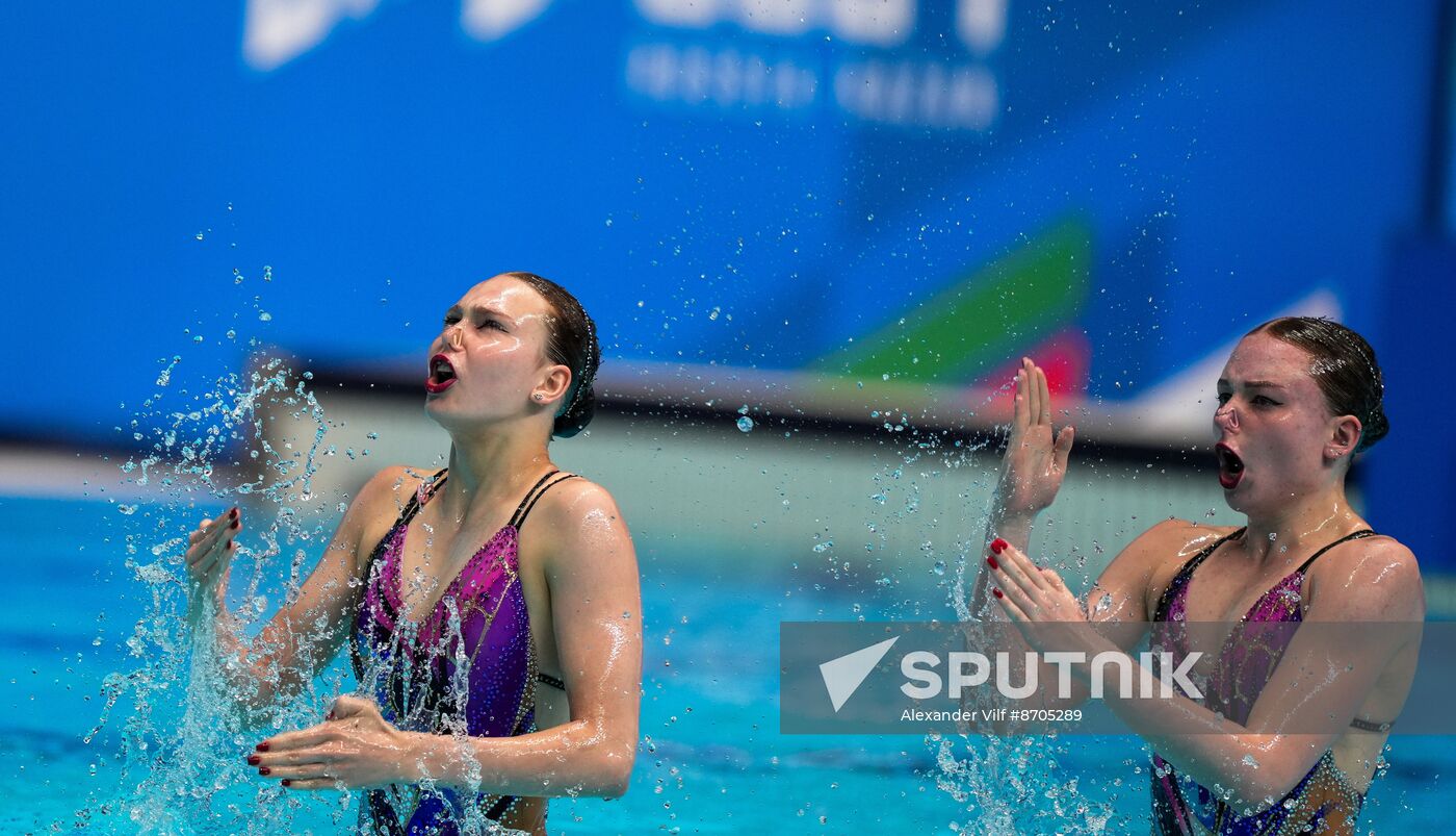 Russia BRICS Sports Games Artistic Swimming Duet Technical Routine