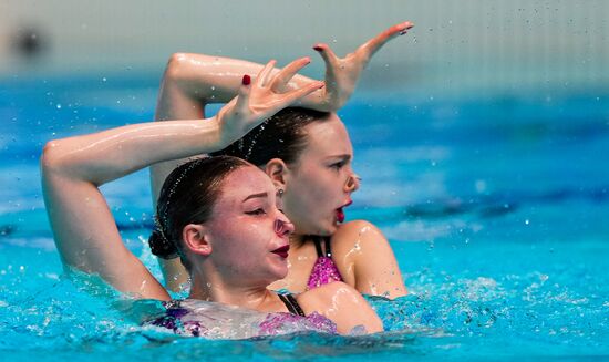 Russia BRICS Sports Games Artistic Swimming Duet Technical Routine