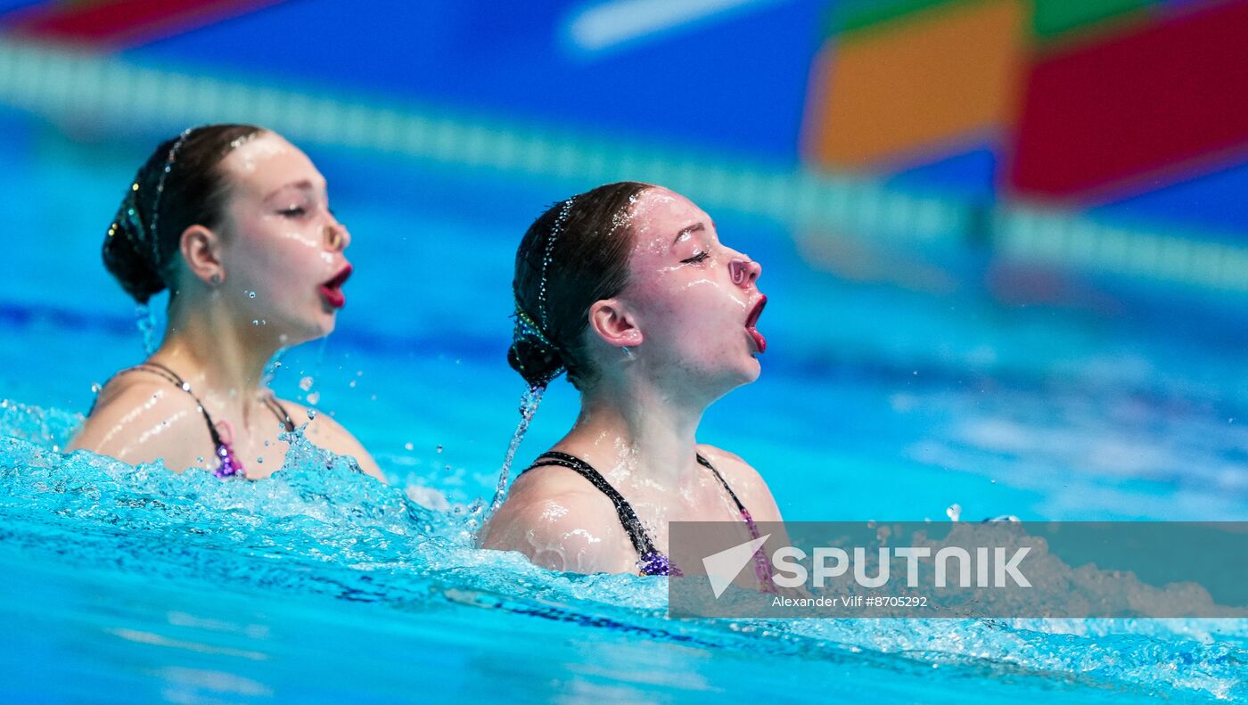 Russia BRICS Sports Games Artistic Swimming Duet Technical Routine