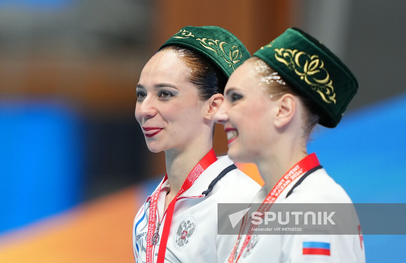 Russia BRICS Sports Games Artistic Swimming Duet Technical Routine