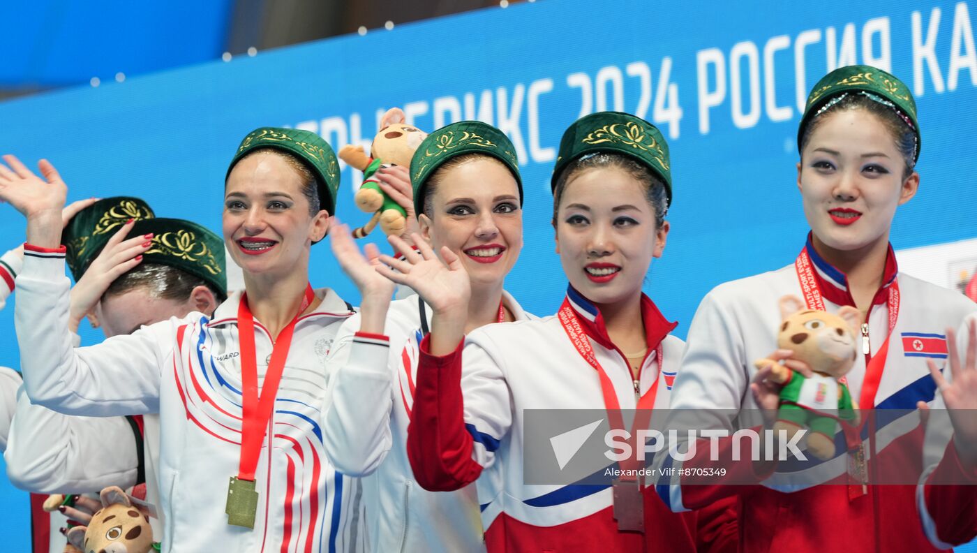 Russia BRICS Sports Games Artistic Swimming Duet Technical Routine