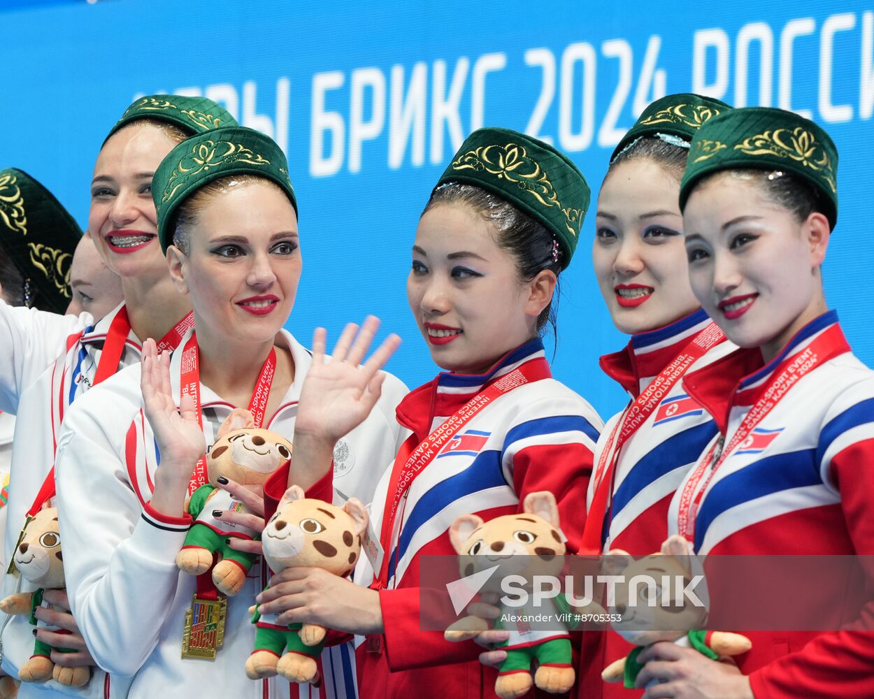 Russia BRICS Sports Games Artistic Swimming Duet Technical Routine