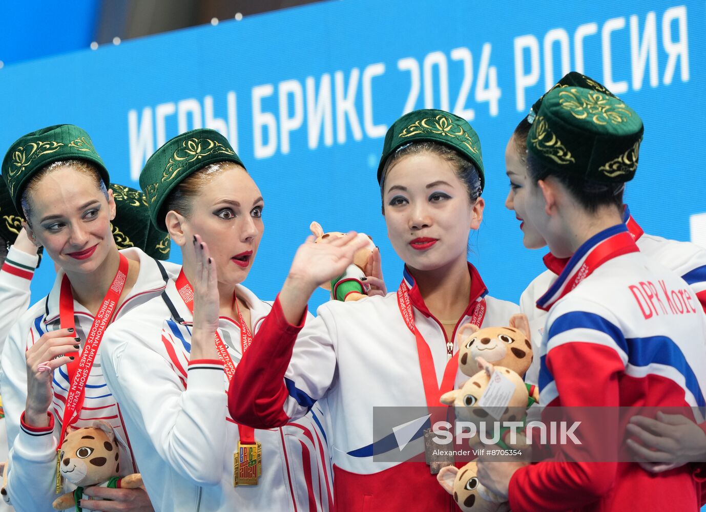 Russia BRICS Sports Games Artistic Swimming Duet Technical Routine