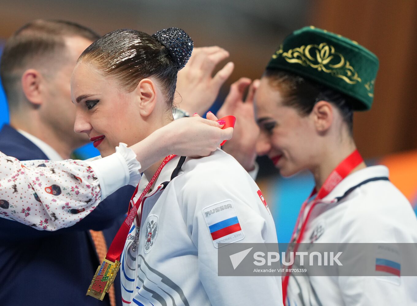 Russia BRICS Sports Games Artistic Swimming Duet Technical Routine