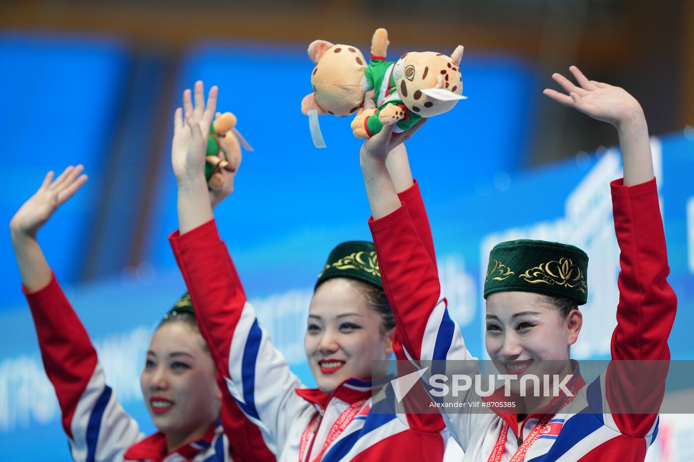 Russia BRICS Sports Games Artistic Swimming Duet Technical Routine