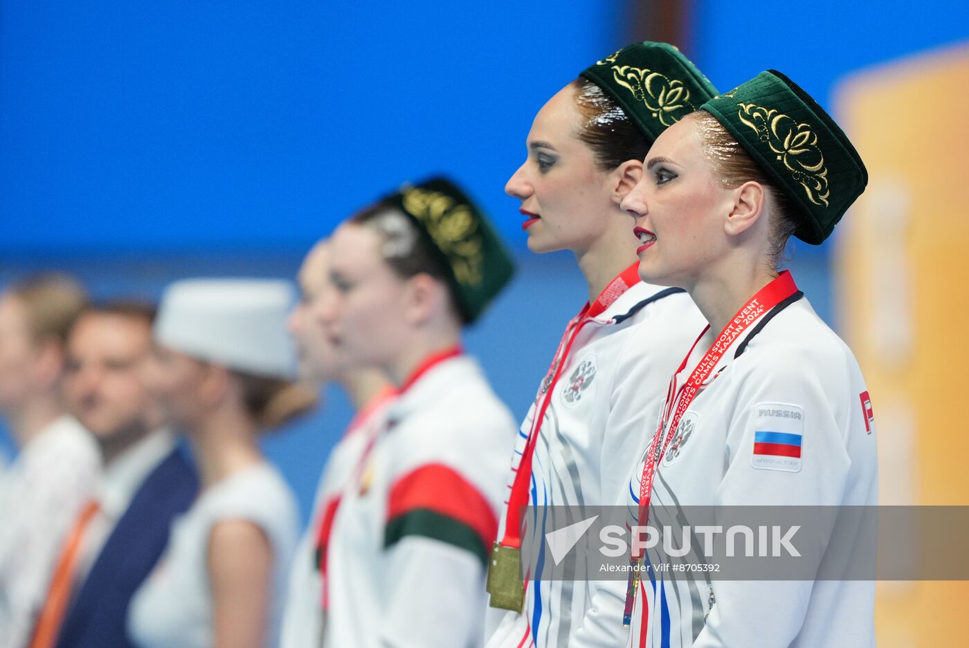 Russia BRICS Sports Games Artistic Swimming Duet Technical Routine