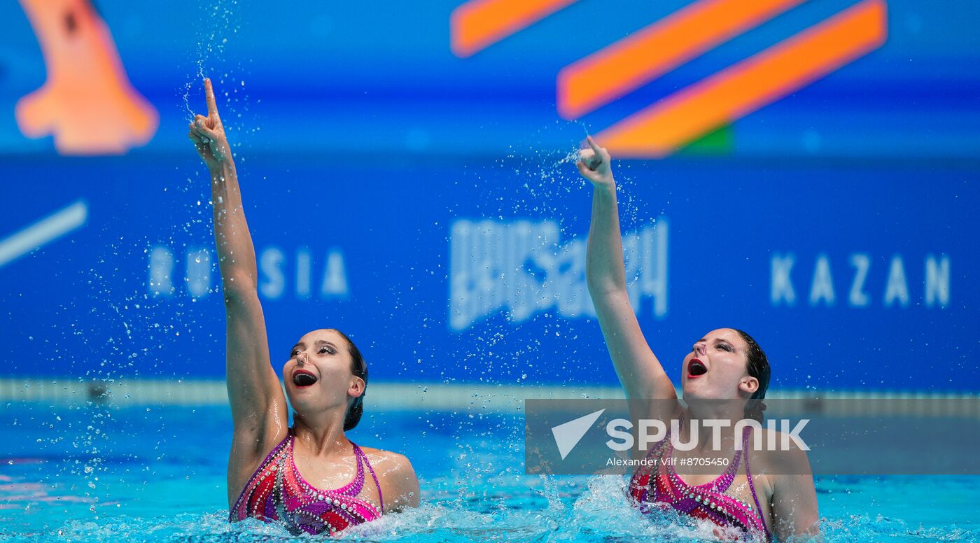 Russia BRICS Sports Games Artistic Swimming Duet Technical Routine