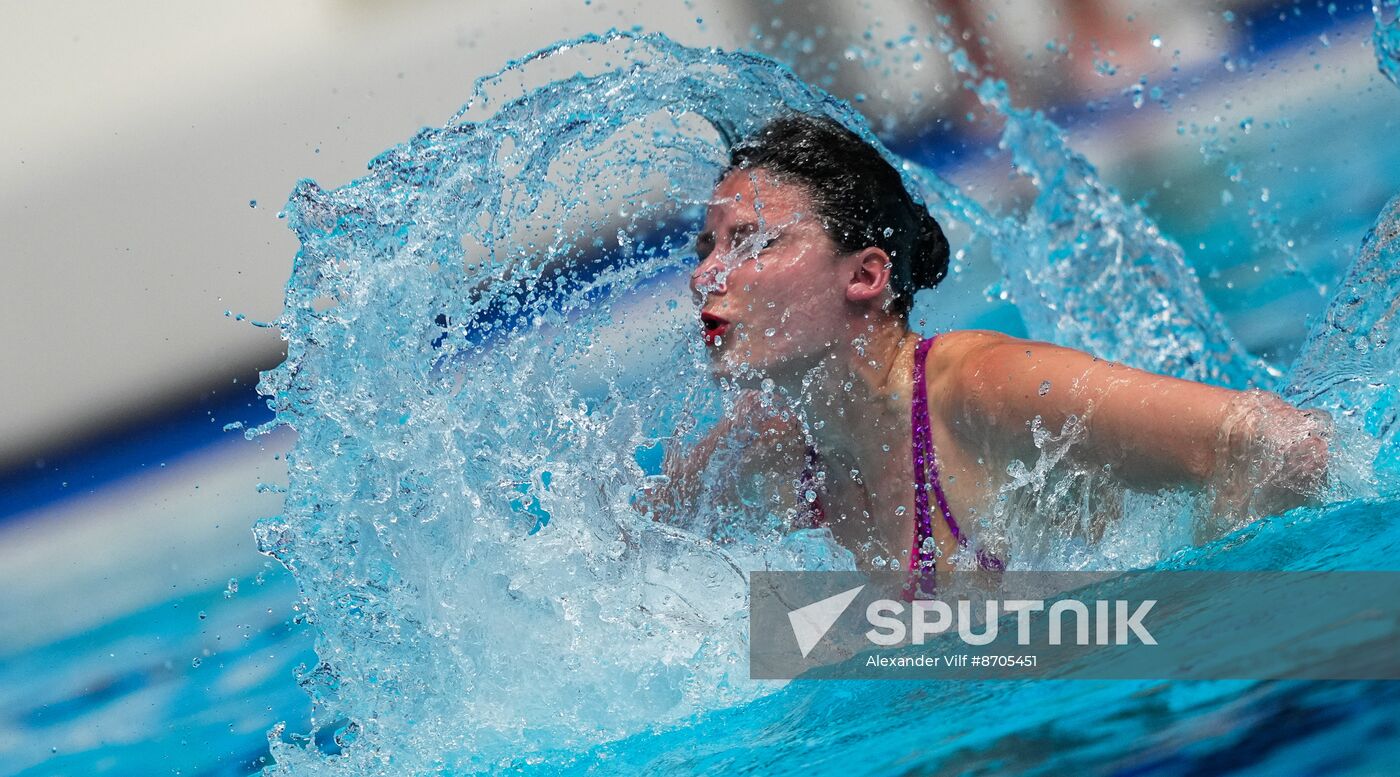 Russia BRICS Sports Games Artistic Swimming Duet Technical Routine