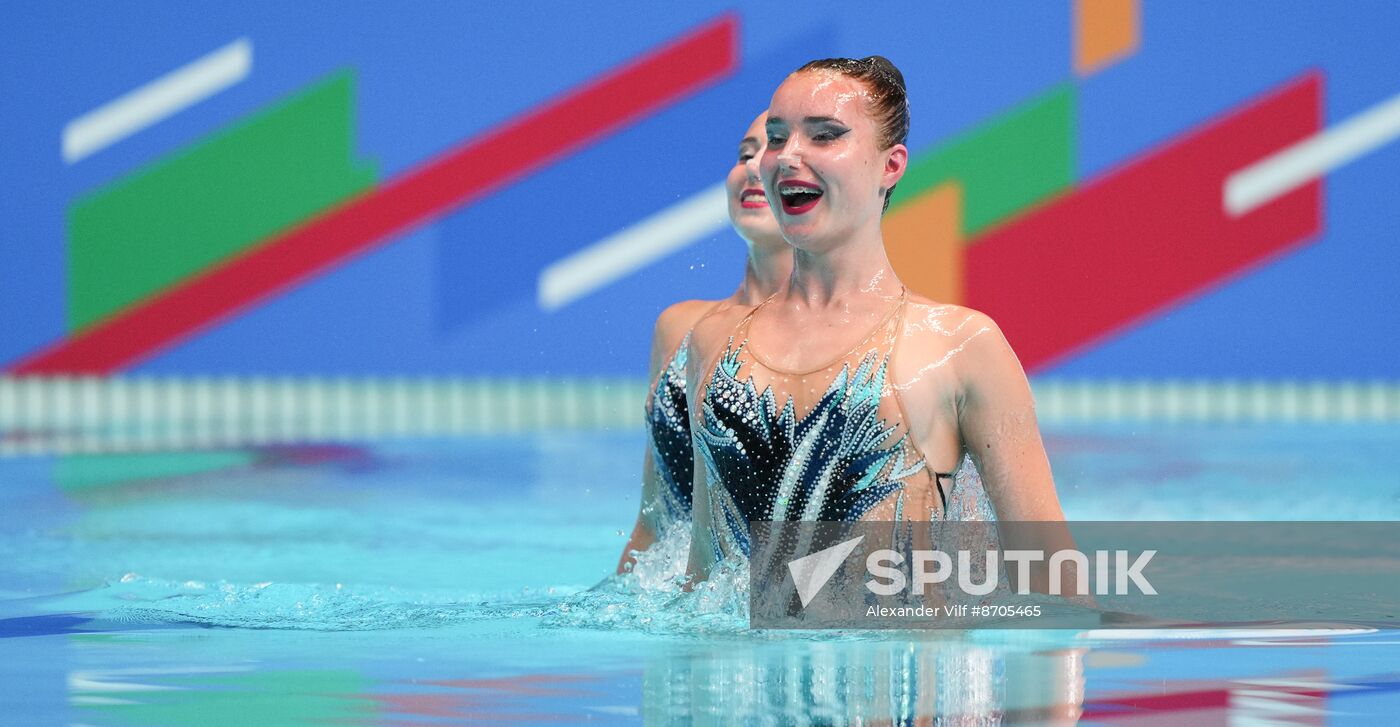 Russia BRICS Sports Games Artistic Swimming Duet Technical Routine