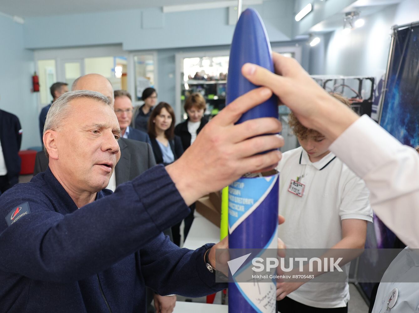 Russia Roscosmos Head Kaliningrad Region
