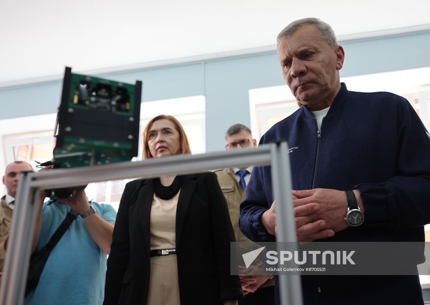 Russia Roscosmos Head Kaliningrad Region
