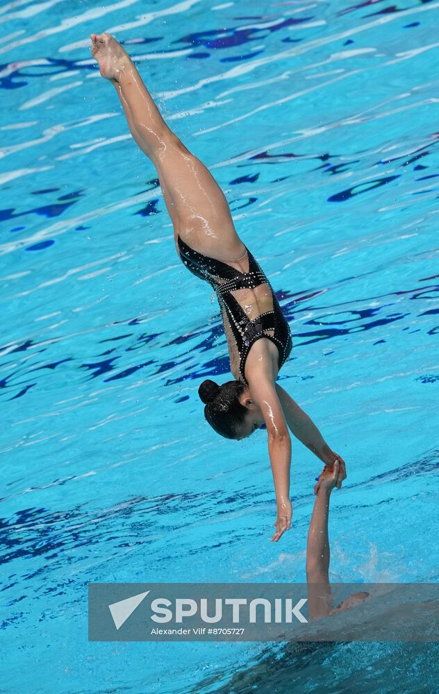 Russia BRICS Sports Games Artistic Swimming Acrobatic Routine