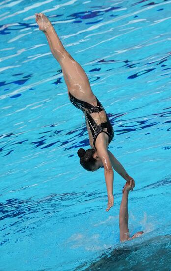 Russia BRICS Sports Games Artistic Swimming Acrobatic Routine