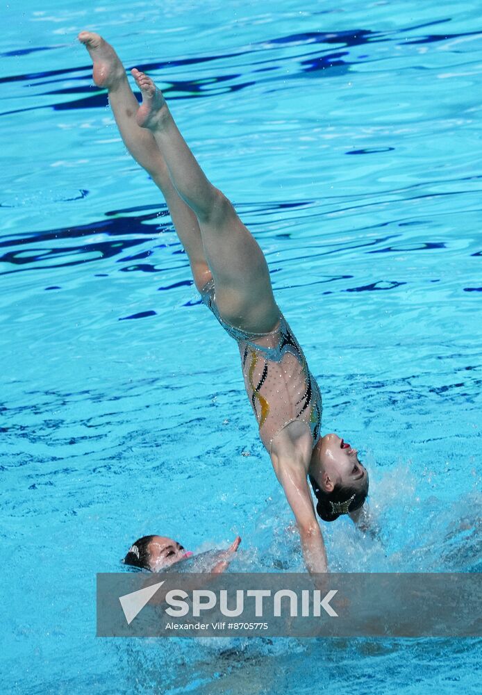 Russia BRICS Sports Games Artistic Swimming Acrobatic Routine