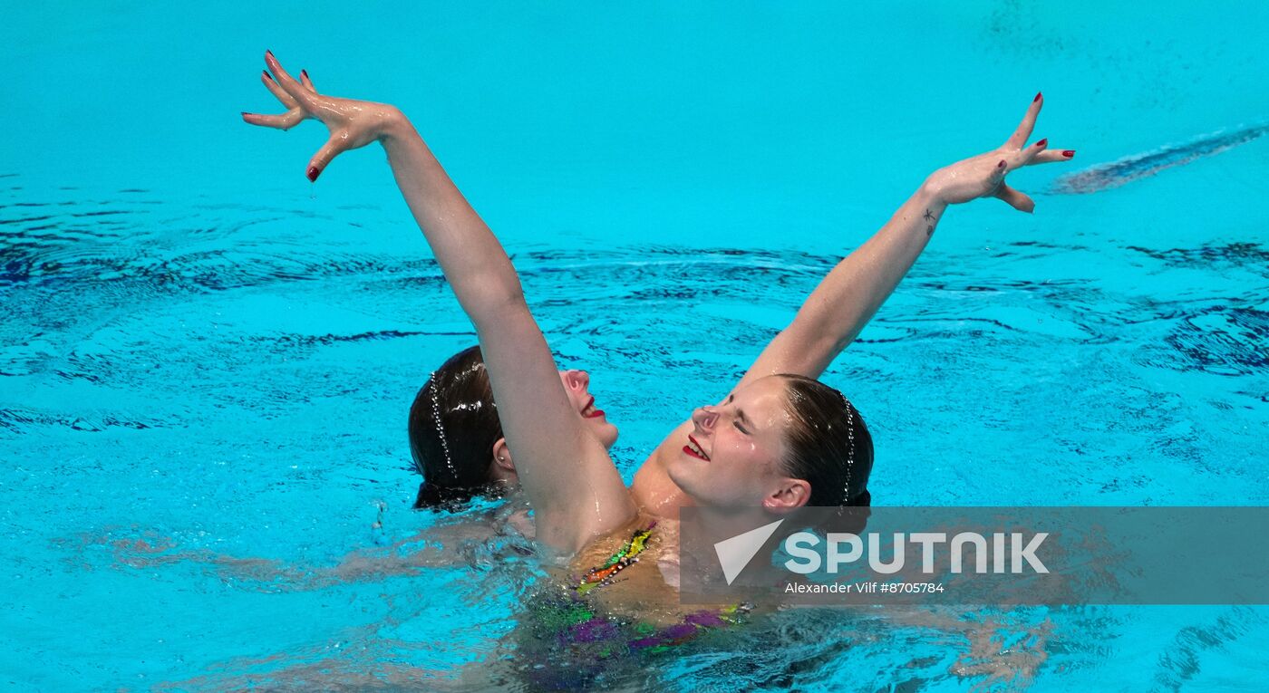 Russia BRICS Sports Games Artistic Swimming Acrobatic Routine