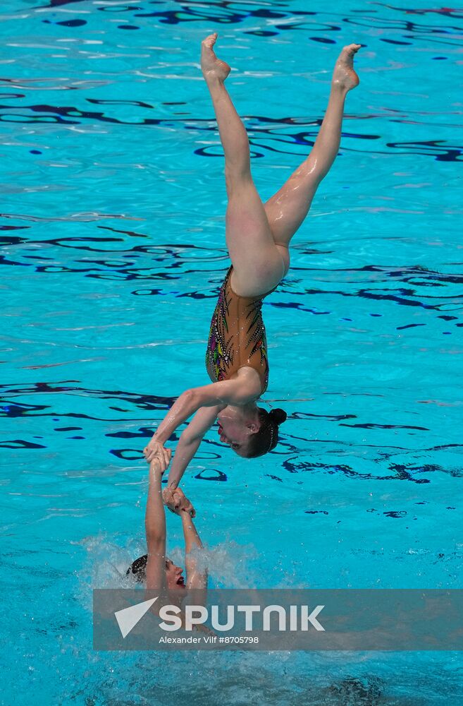Russia BRICS Sports Games Artistic Swimming Acrobatic Routine