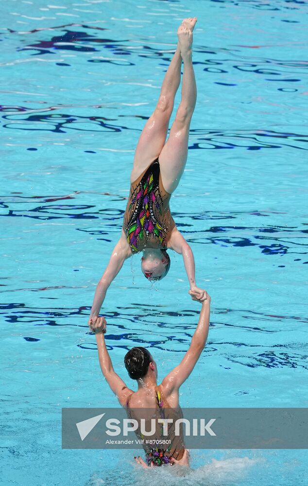 Russia BRICS Sports Games Artistic Swimming Acrobatic Routine